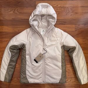 Nike ACG White and Tan “Rope de Dope” Hoodie Full Zip Jacket